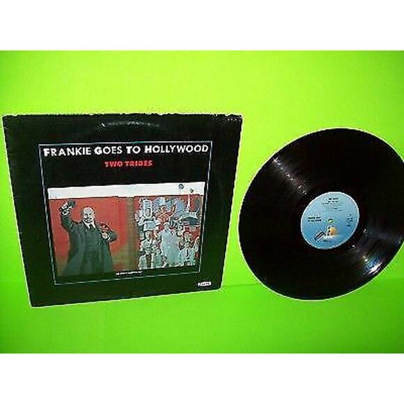 Frankie Goes To Hollywood Two Tribes Vinyl 12" Record Synth-Pop New Wave JAPAN - Picture 2 of 3